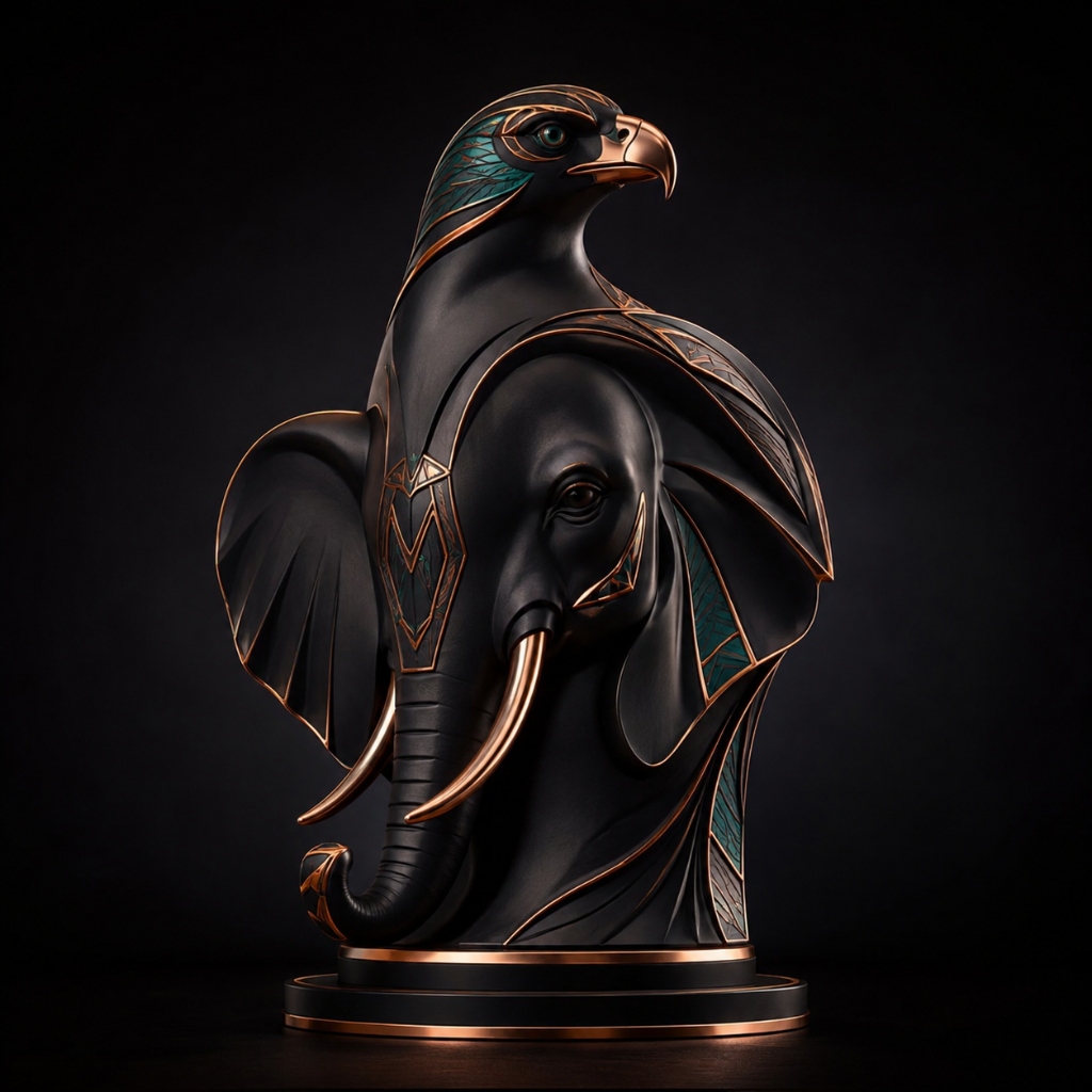 3D Guardian Sculpture Hall