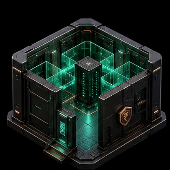 3D Memory Vault Room