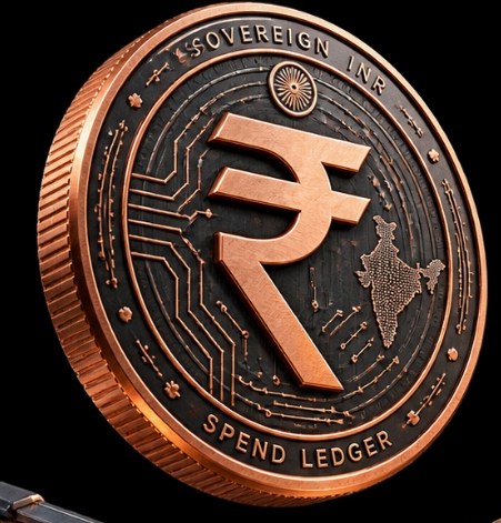 3D Sovereign INR Coin